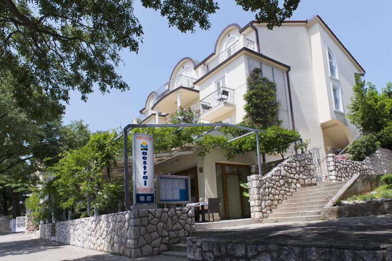 Pansion Maestral Hotel Novi Vinodolski Exterior foto